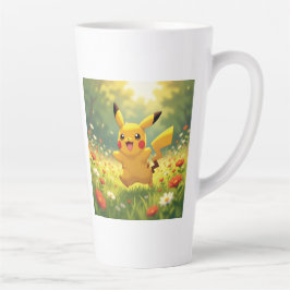 Taza De Café Latte Pokémon und seine Treue Freunde