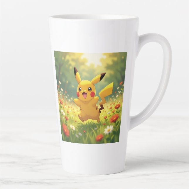 Taza De Café Latte Pokémon und seine Treue Freunde (Derecha)