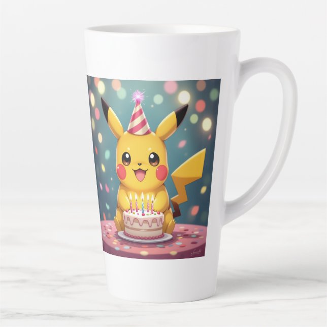 Taza De Café Latte Pokémon und seine Treue Freunde (Derecha)