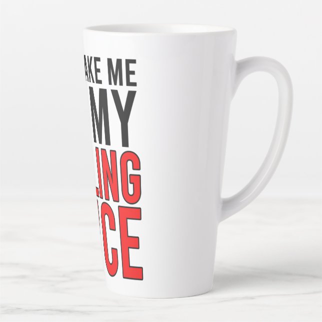 Taza De Café Latte politkehrerg (Derecha)