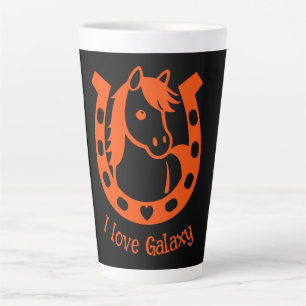 Taza De Café Latte Pony Club Rider