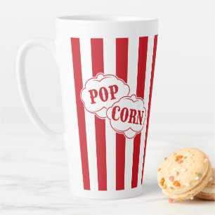 Taza De Café Latte Popcorn