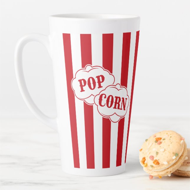 Taza De Café Latte Popcorn (In situ)