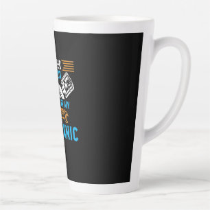 Taza De Café Latte Por Dios por Mecánico