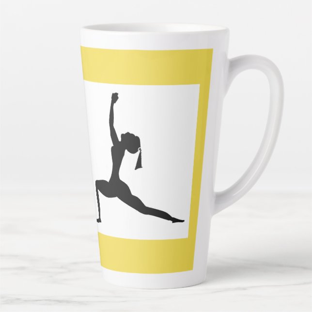 Taza De Café Latte Por la mañana latte Mug (Derecha)