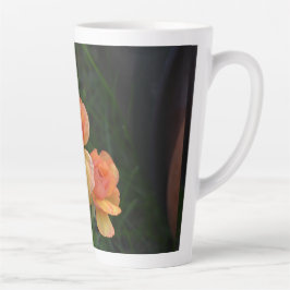 Taza De Café Latte Potencia de flor