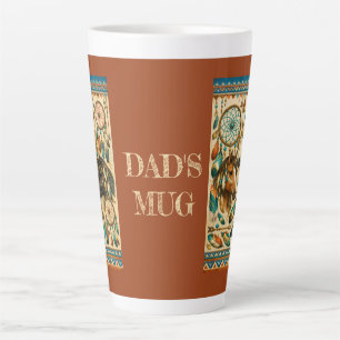 Taza De Café Latte Potros atrapasueños