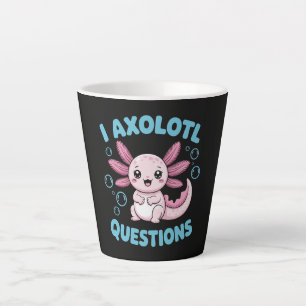 Taza De Café Latte Preguntas sobre Axolotl