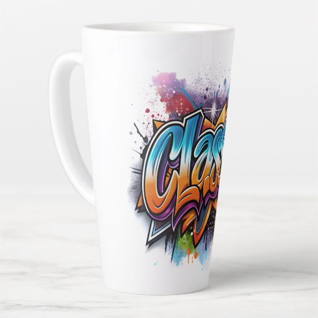 Taza De Café Latte Premium Quality Men's (Ángulo izquierdo)