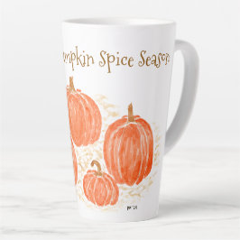 Taza De Café Latte Preparado para calabaza de calabaza acuática de la