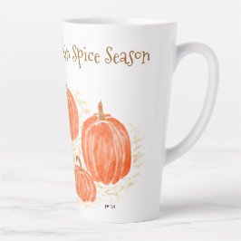 Taza De Café Latte Preparado para calabaza de calabaza acuática de la