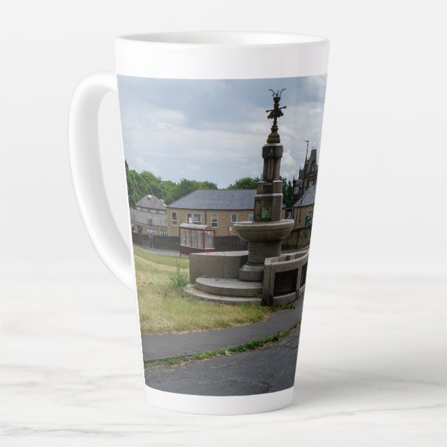 Taza De Café Latte Prescott Fountain, Halifax (Ángulo izquierdo)