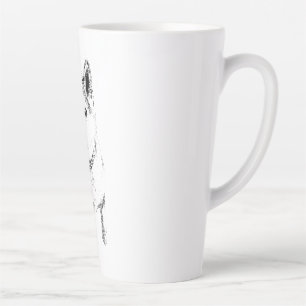 Taza De Café Latte Presencia centrada