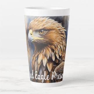 Taza De Café Latte Presencia del Águila Sagrada