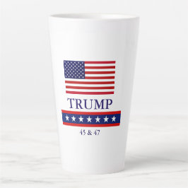 TAZA DE CAFÉ LATTE PRESIDENTE DONALD TRUMP JUMBO LATTE MUG