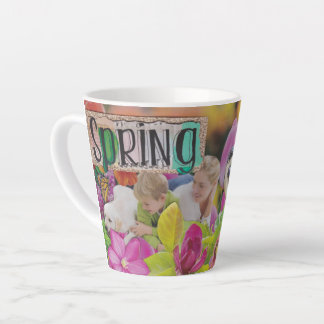 Taza De Café Latte Primavera