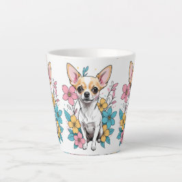 Taza De Café Latte Primavera Chihuahua