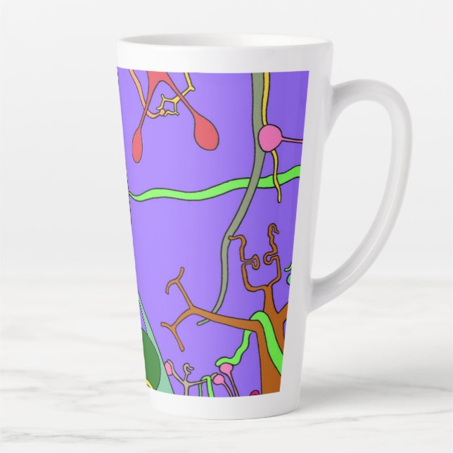Taza De Café Latte PRIMAVERA - Latte Mug (Derecha)