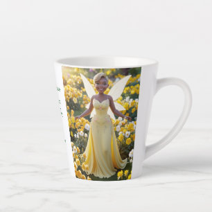 Taza De Café Latte Primrose Fairy