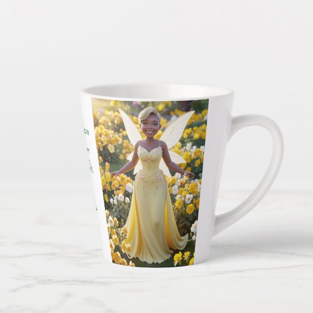 Taza De Café Latte Primrose Fairy (Derecha)