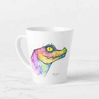 Taza De Café Latte Prisma Gator