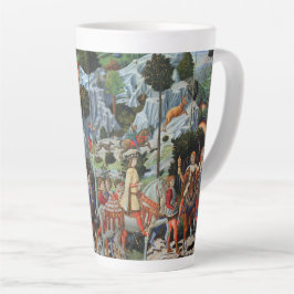 Taza De Café Latte Procesión de los Gozzoli Magi-Benozzo