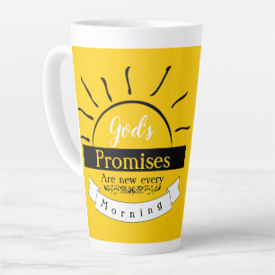 Taza De Café Latte Promesas