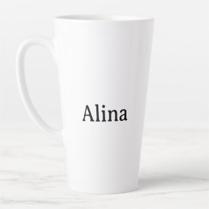 Taza De Café Latte Promoción de marca 17 oz Grande