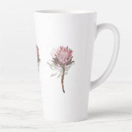 Taza De Café Latte protea flowers