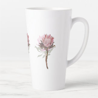Taza De Café Latte protea flowers