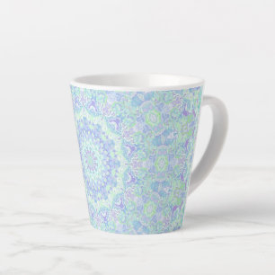Taza De Café Latte Psicodélico Ornate Hippie Mandala