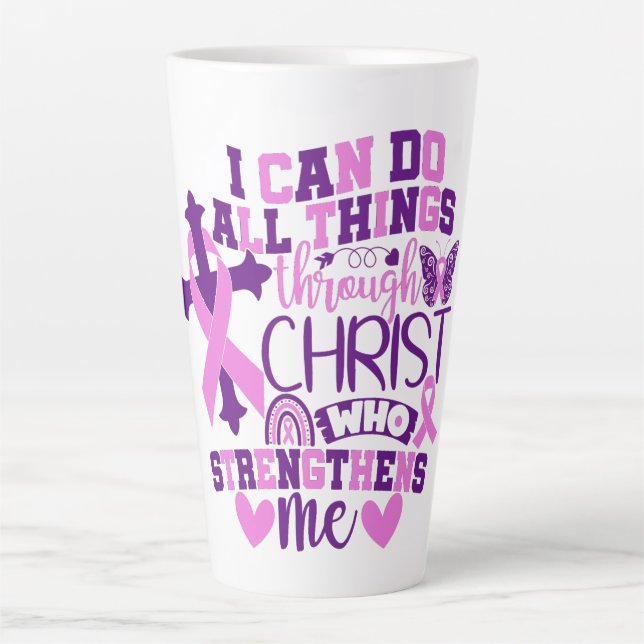 Taza De Café Latte Puedo Hacer Todas Las Cosas... (Anverso)
