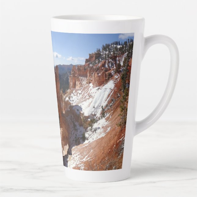 Taza De Café Latte Puente natural del cañón de Bryce Foto paisajista  (Derecha)