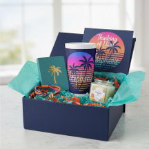 Puesta de sol retro personalizada  