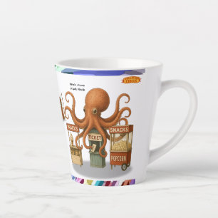 Taza De Café Latte Puesto de snacks del circo de Otto