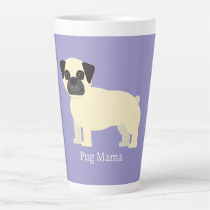 Taza De Café Latte Pugs,