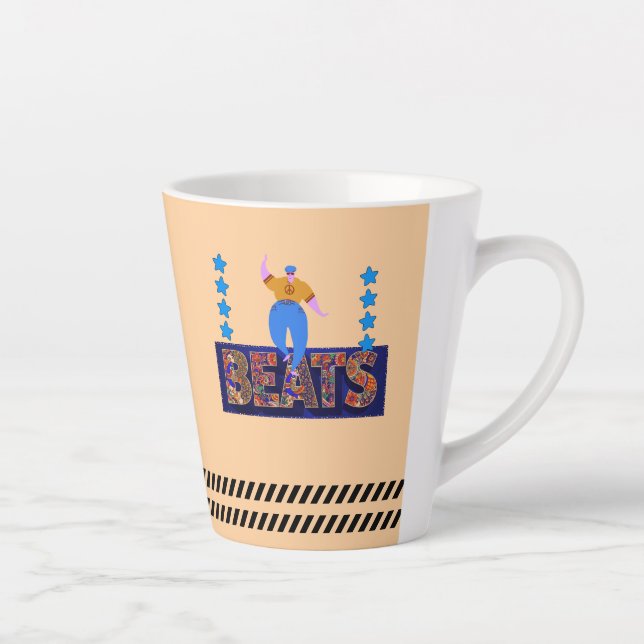 Taza De Café Latte Pulsaciones (Derecha)