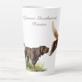 Taza De Café Latte Punteros de corto alcance alemanes