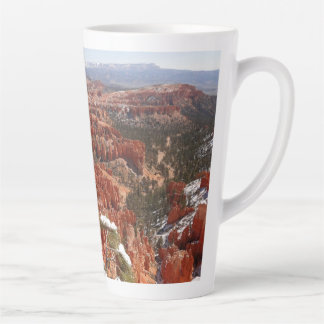Taza De Café Latte Punto de inspiración en el Cañón Bryce I