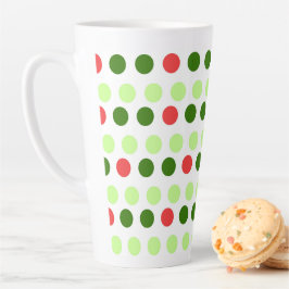 Taza De Café Latte Puntos de Fiesta Alegre