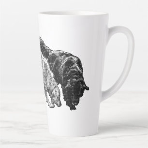 Taza De Café Latte Puntos susurrados del otoño