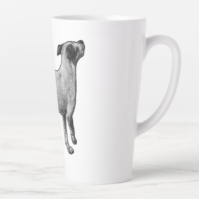 Taza De Café Latte Pup de reloj de pulsera (Derecha)
