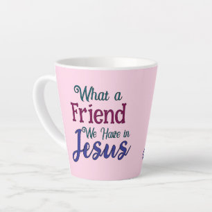 Taza De Café Latte Qué Amigo