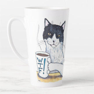 Taza De Café Latte ¡Qué Feline!