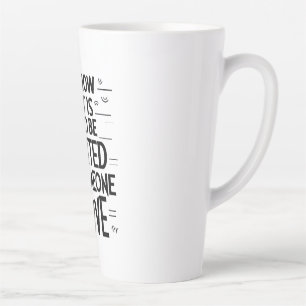 Taza De Café Latte Qué impar