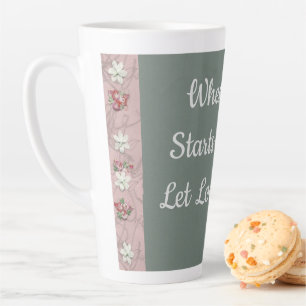 Taza De Café Latte ¡Que Llueva el Amor!