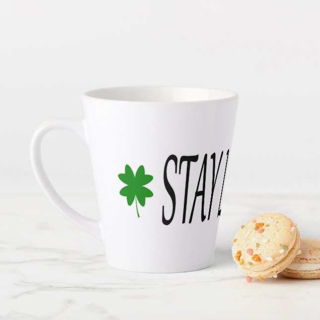 TAZA DE CAFÉ LATTE ¡QUE SIGA LA SUERTE!! (In situ)
