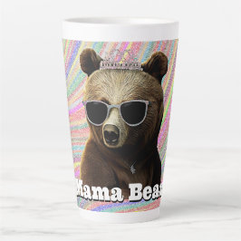 Taza De Café Latte Queen Mama Bear