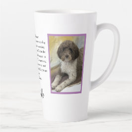 Taza De Café Latte Querida Mamá O Papá Personalizados Foto Mascota Ca
