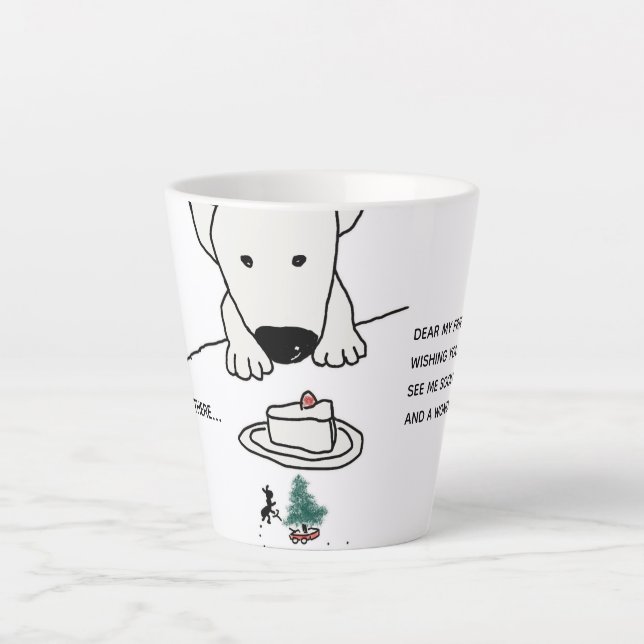 Taza De Café Latte Querido amigo (Anverso)